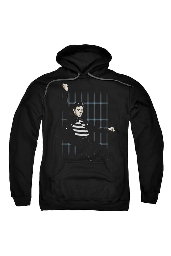 Elvis Presley - Blue Bars - Pull-Over Hoodie - Small