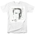 thumbnail image 1 of Elvis Presley Blue Eyes Unisex Adult T Shirt (4X-Large) White, 1 of 6