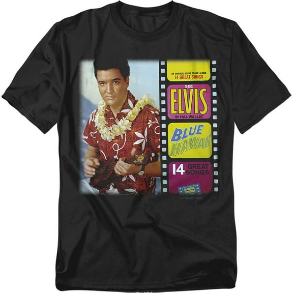 Elvis Presley T-Shirt Blue Hawaii Album Unisex Graphic Tee For Men & Women