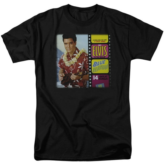 Elvis Presley - Blue Hawaii Album - Short Sleeve Shirt - XXXXX-Large