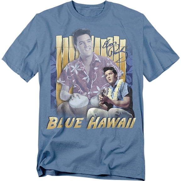 Elvis Presley T-Shirt Blue Hawaii Unisex Graphic Tee For Men & Women