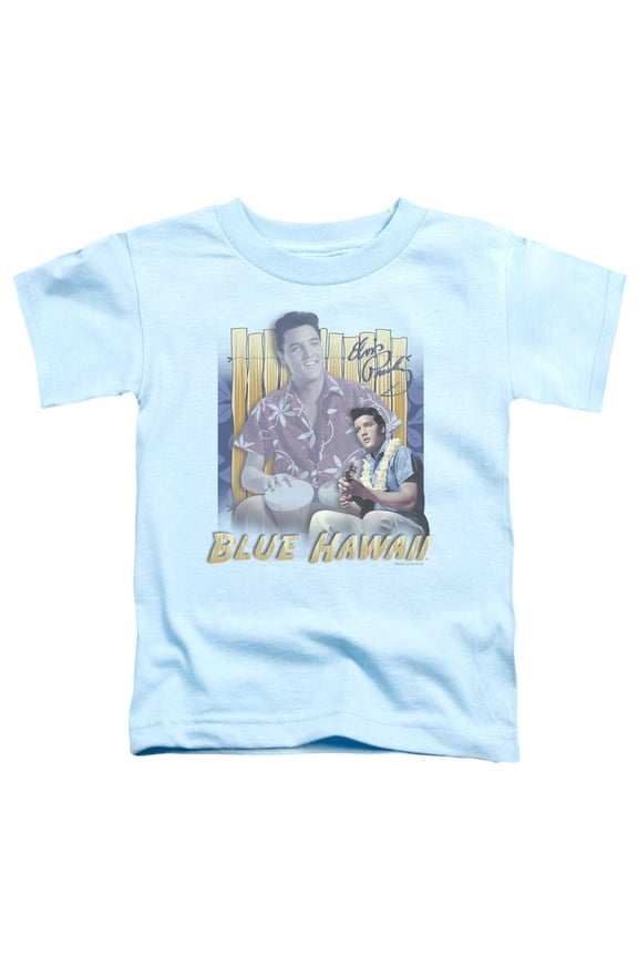 Elvis Presley Blue Hawaii Toddler T-Shirt Carolina Blue