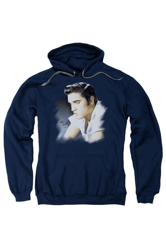 Blue Profile Adult Pullover Hoodie Sweatshirt Navy