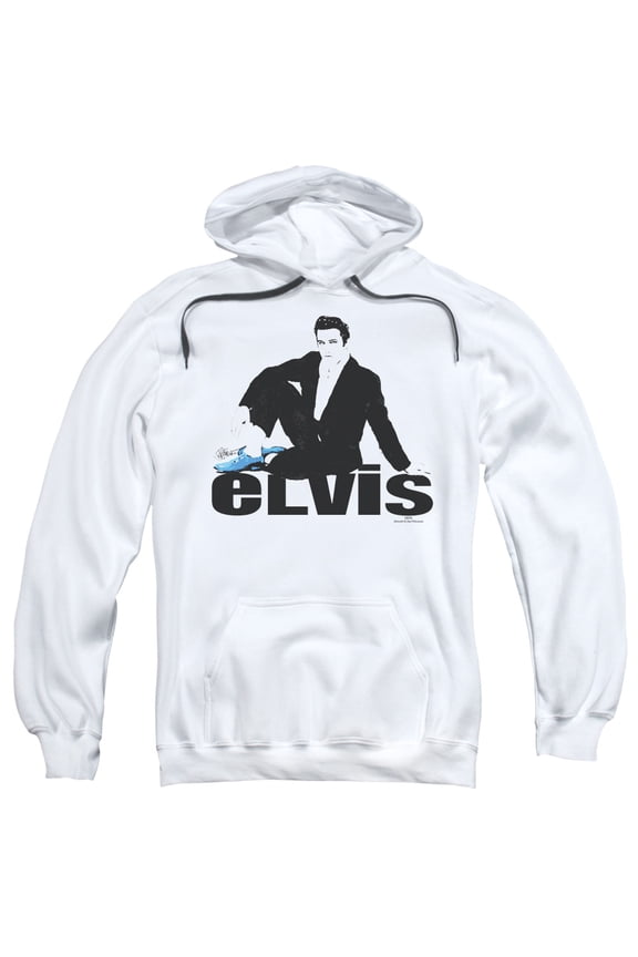 Elvis Presley - Blue Suede - Pull-Over Hoodie - Medium