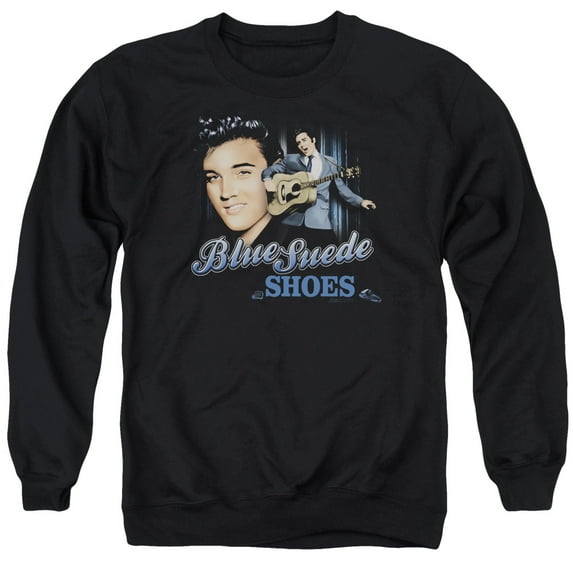 Elvis Presley - Blue Suede Shoes - Crewneck Sweatshirt - Small