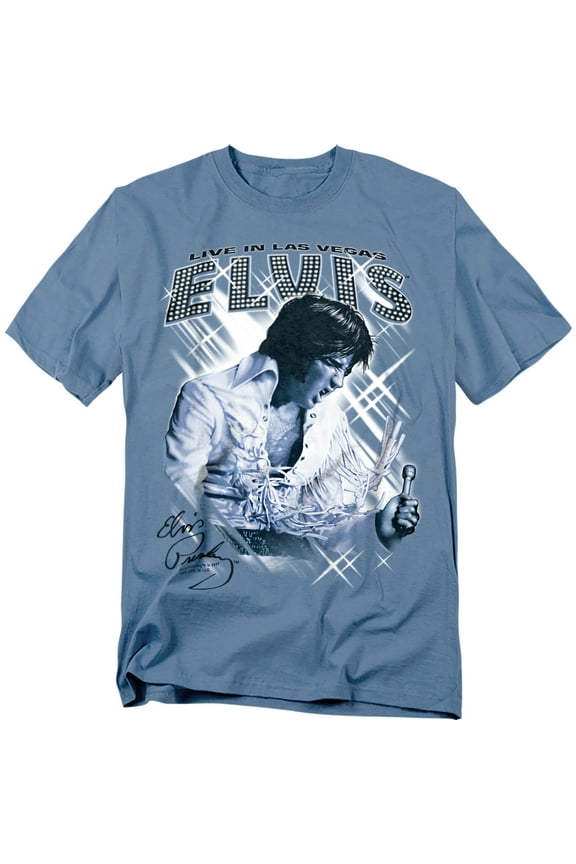 T-Shirt Blue Vegas Unisex Graphic Tee For Men & Women