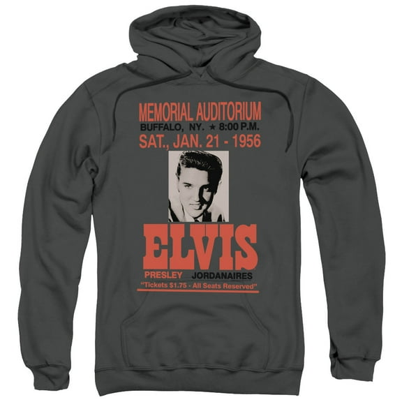Elvis Presley - Buffalo 1956 - Pull-Over Hoodie - Large