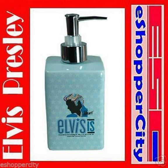 Elvis Presley Ceramic Soap Dispenser New Bathroom Decor Rock Star