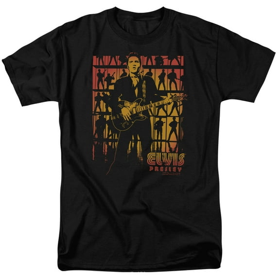 Elvis Presley Men's Comeback Spotlight T-shirt X-Large Black