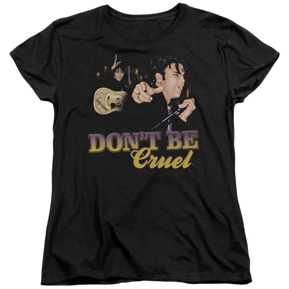Elvis Presley - Dont Be Cruel - Women's Short Sleeve Shirt - Large