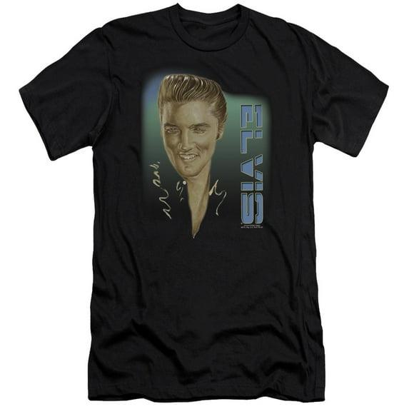 Elvis Presley - Elvis 56 - Premium Slim Fit Short Sleeve Shirt - Medium