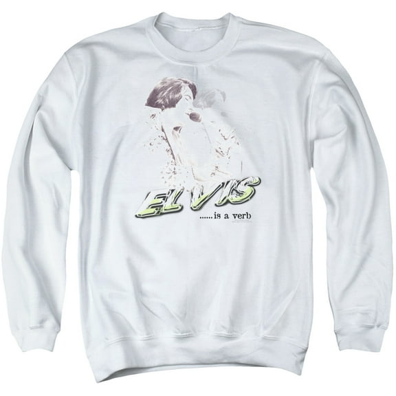 Elvis Presley - Elvis Is A Verb - Crewneck Sweatshirt - XX-Large