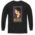 thumbnail image 1 of Elvis Presley Elvis Is Youth Long Sleeve T-Shirt Black, 1 of 1