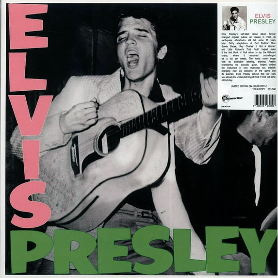 Elvis Presley - Elvis Presley (ltd. 500 copies made) (clear vinyl) - Vinyl LP