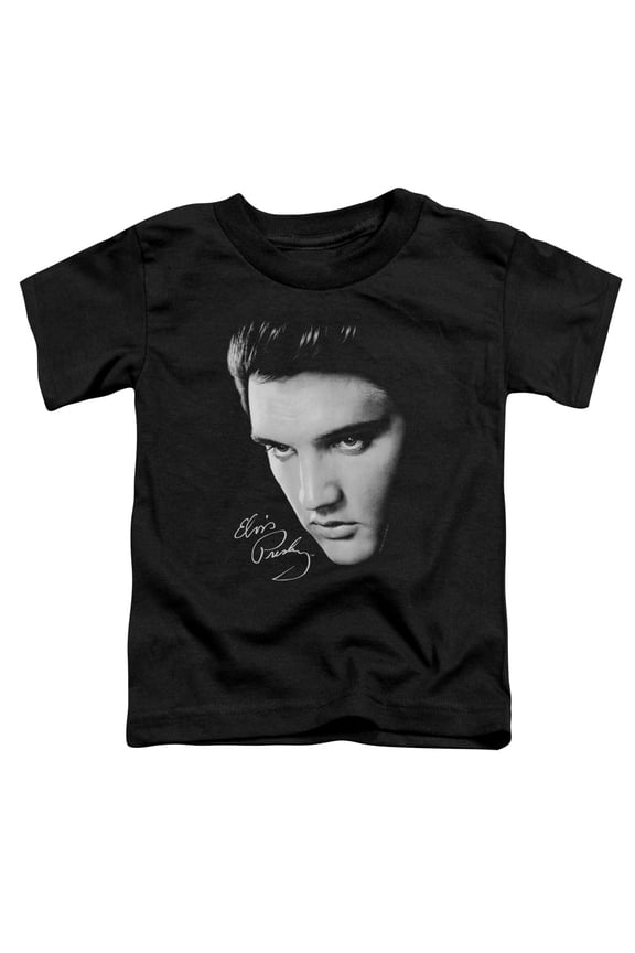 Elvis Presley - Face - Toddler Short Sleeve Shirt - 4T