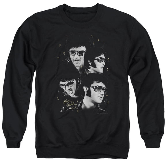 Elvis Presley - Faces - Crewneck Sweatshirt - Small