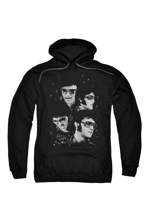 Elvis Presley - Faces - Pull-Over Hoodie - Large