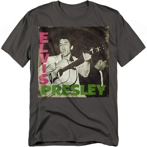 Elvis Presley T-Shirt First Lp Unisex Graphic Tee For Men & Women