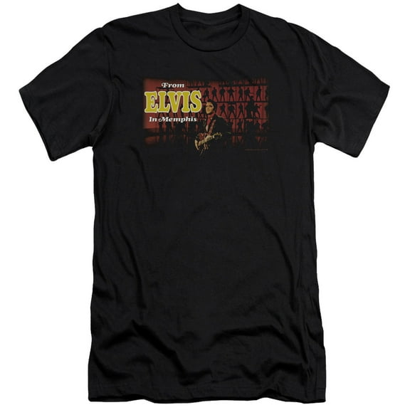 Elvis Presley - From Elvis In Memphis - Premium Slim Fit Short Sleeve Shirt - X-Large