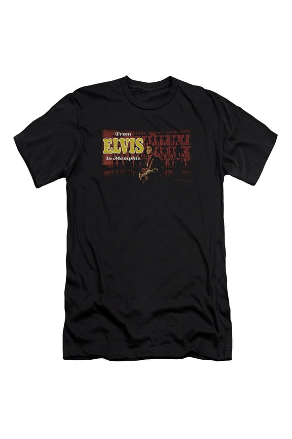Elvis Presley - From Elvis In Memphis - Premium Slim Fit Short Sleeve Shirt - X-Large