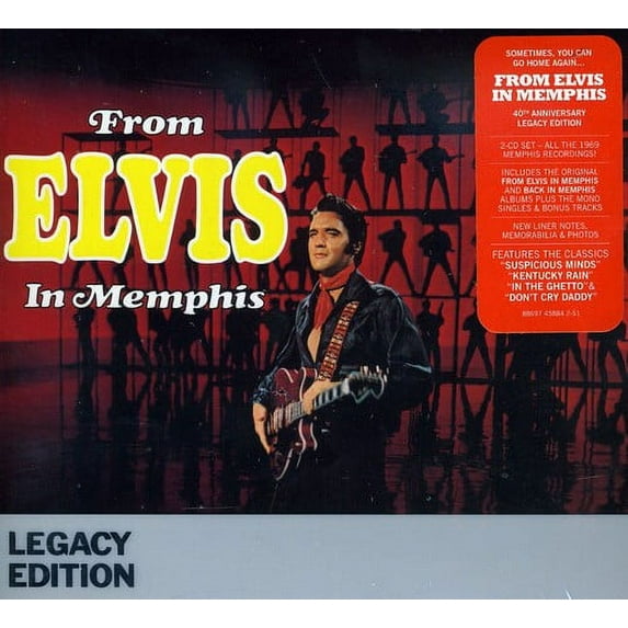Elvis Presley - From Elvis in Memphis: Legacy Edition - Music & Performance - CD