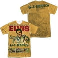 thumbnail image 1 of Elvis Presley Gi Blues Unisex Adult Sublimated Costume T Shirt (Front/Back), X-Large, 1 of 2