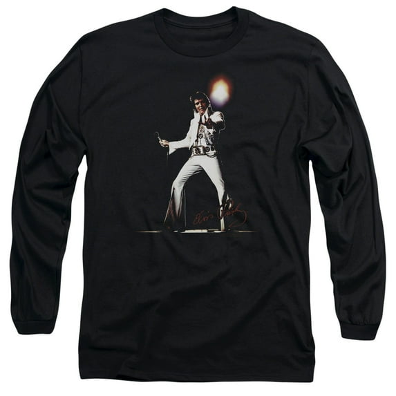Elvis Presley Glorious Long Sleeve T-Shirt Black