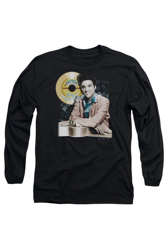 Elvis Presley - Gold Record - Long Sleeve Shirt - Large