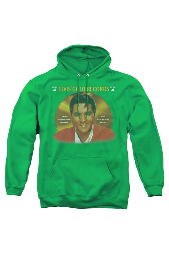 Elvis Presley - Gold Records - Pull-Over Hoodie - Large