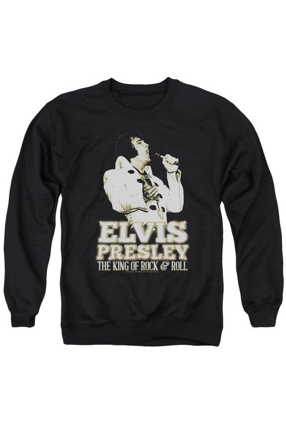Elvis Presley - Golden - Crewneck Sweatshirt - Medium