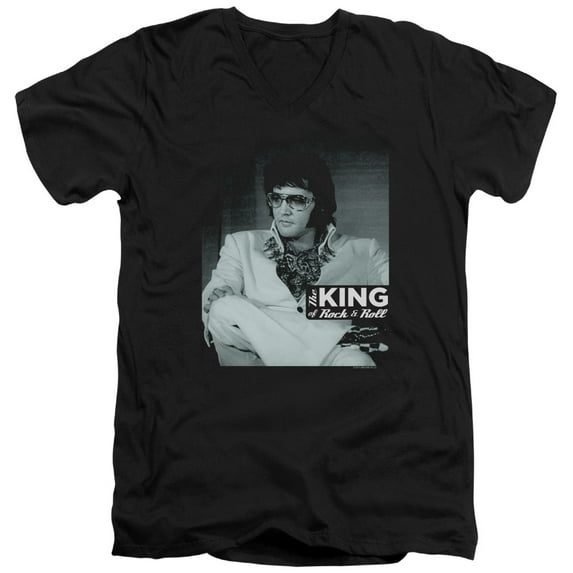 Elvis Presley - Good To Be - Slim Fit V Neck Shirt - Small