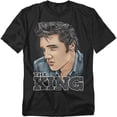 thumbnail image 1 of Elvis Presley T-Shirt Graphic King Unisex Graphic Tee For Men & Women, 1 of 7