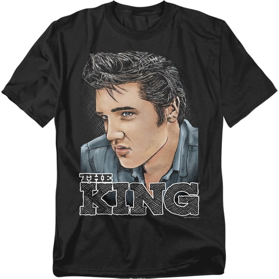 Elvis Presley T-Shirt Graphic King Unisex Graphic Tee For Men & Women