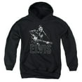 thumbnail image 1 of Elvis Presley - Guitar In Hand - Youth Hooded Sweatshirt - Large, 1 of 2