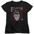 thumbnail image 1 of Elvis Presley - Hail The King - Women's Short Sleeve Shirt - XX-Large, 1 of 2