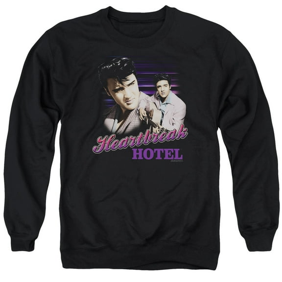 Elvis Presley - Heartbreak Hotel - Crewneck Sweatshirt - XX-Large