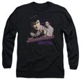 thumbnail image 1 of Elvis Presley Heartbreak Hotel Long Sleeve Adult 18/1 T-Shirt Black, 1 of 1