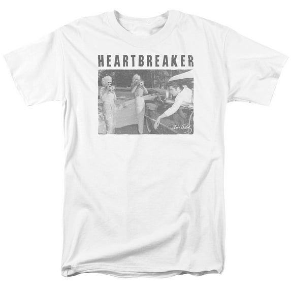 Elvis Presley Heartbreaker Officially Licensed Adult T-Shirt 4XL
