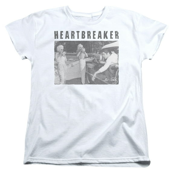 Elvis Presley - Heartbreaker - Women's Short Sleeve Shirt - Large