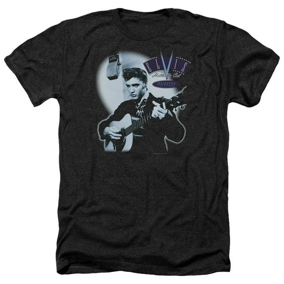 Elvis Presley - Hillbilly Cat - Heather Short Sleeve Shirt - XXX-Large