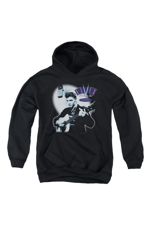 Elvis Presley - Hillbilly Cat - Youth Hooded Sweatshirt - X-Large