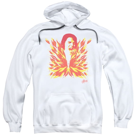 Elvis Presley His Latest Flame Pullover Hoodie Sweatshirt White