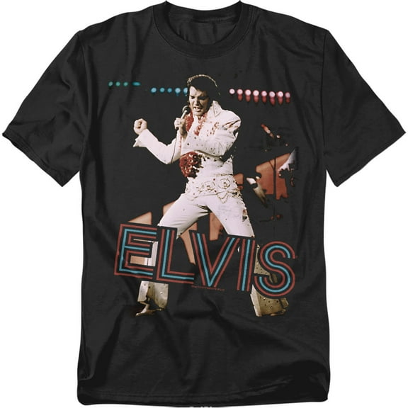 Elvis Presley T-Shirt Hit The Lights Unisex Graphic Tee For Men & Women