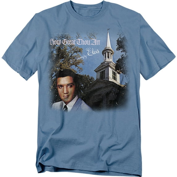 Elvis Presley T-Shirt How Great Thou Art Unisex Graphic Tee For Men & Women