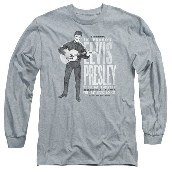 Elvis Presley - In Person - Long Sleeve Shirt - XX-Large