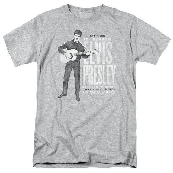 Elvis Presley - In Person - Short Sleeve Shirt - Large