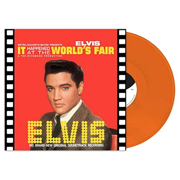 Elvis Presley It Happened At The Worlds Fair - Limited Orange Vinyl Records & LPs