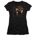 thumbnail image 1 of Elvis Presley - Karate - Juniors Teen Girls Cap Sleeve Shirt - Small, 1 of 2