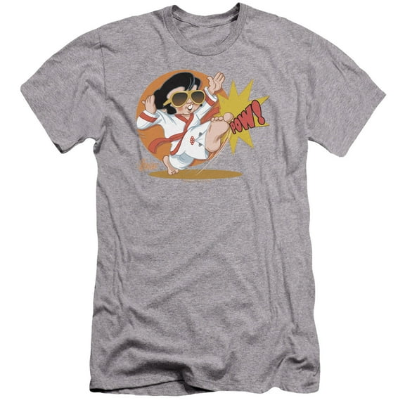 Elvis Presley - Karate King - Premium Slim Fit Short Sleeve Shirt - X-Large