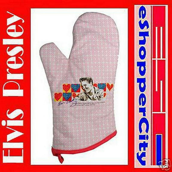 Elvis Presley Kitchen Oven Mitt New Rock Star